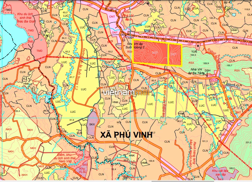 Đất có quy hoạch ở xã Phú Vinh, Định Quán, Đồng Nai - Ảnh 1. Đất có quy hoạch ở xã Phú Vinh, Định Quán, Đồng Nai - Ảnh 1.