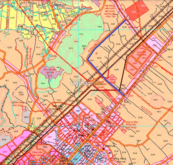 Đường sẽ mở ở xã Phú Vinh, Định Quán, Đồng Nai - Ảnh 1. Đường sẽ mở ở xã Phú Vinh, Định Quán, Đồng Nai - Ảnh 1.