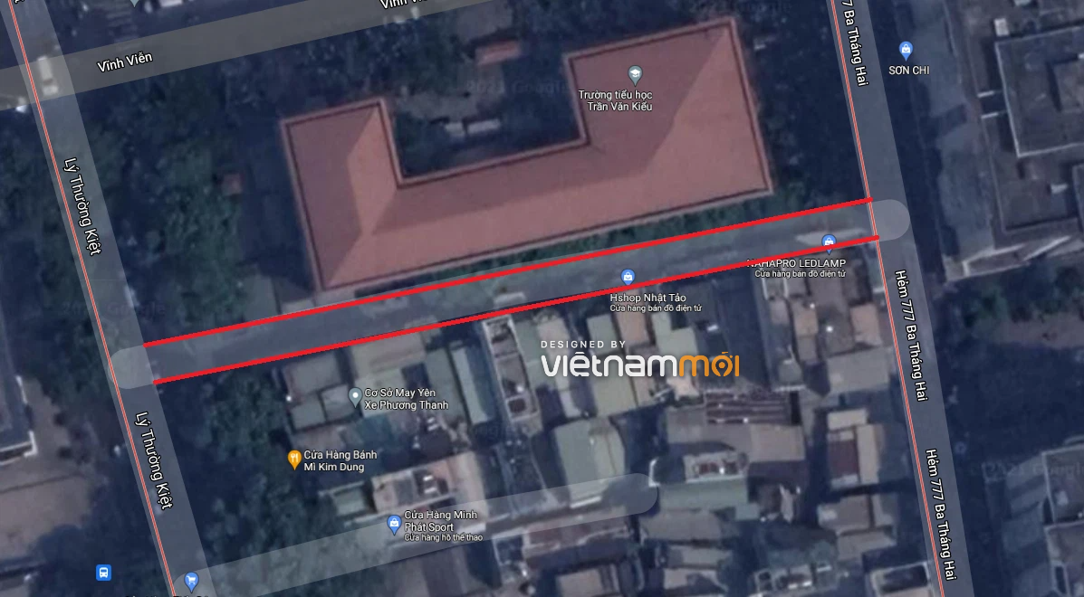 Đường sẽ mở ở phường 7, quận 10, TP HCM - Ảnh 3. Đường sẽ mở ở phường 7, quận 10, TP HCM - Ảnh 3.