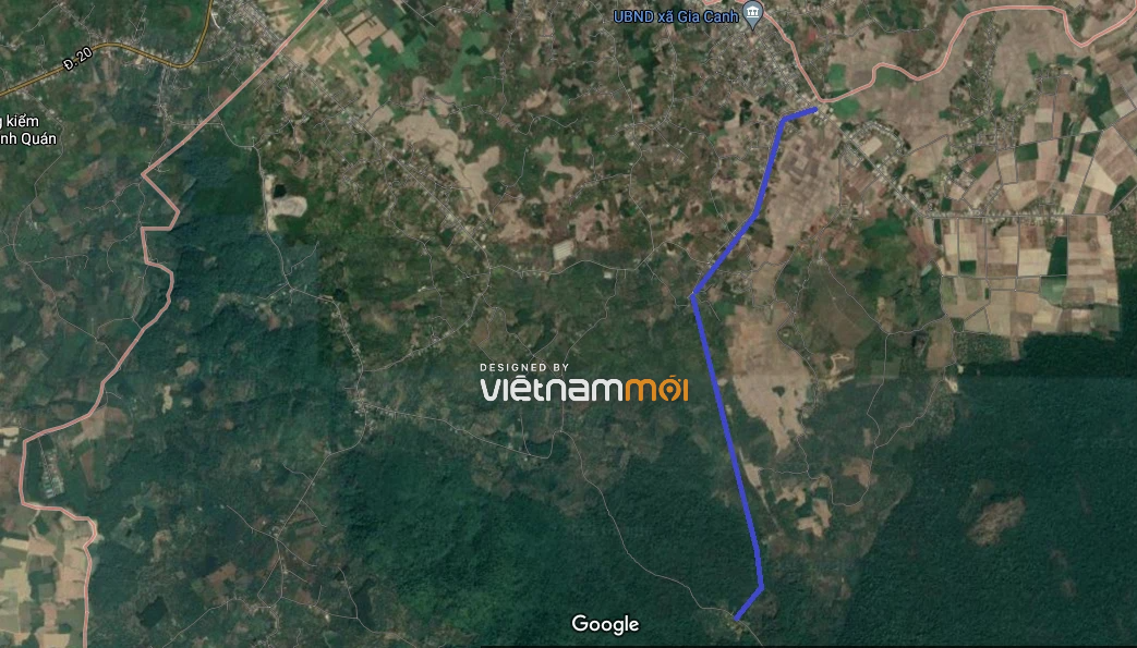 Đường sẽ mở ở xã Gia Canh, Định Quán, Đồng Nai - Ảnh 2. Đường sẽ mở ở xã Gia Canh, Định Quán, Đồng Nai - Ảnh 2.