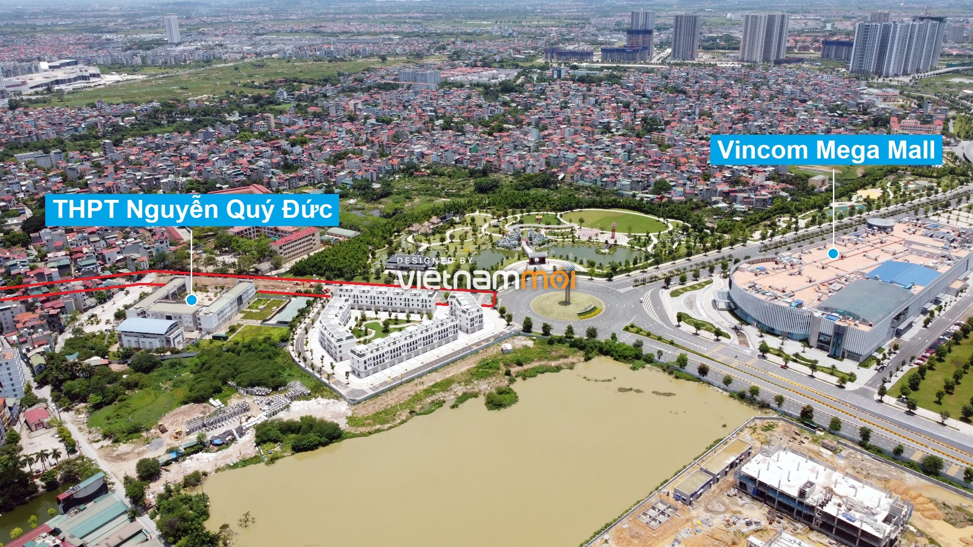 Đường sẽ mở theo quy hoạch xung quanh khu đô thị Vinhomes Smart City (phần 3) - Ảnh 11. Đường sẽ mở theo quy hoạch xung quanh khu đô thị Vinhomes Smart City (phần 3) - Ảnh 11.