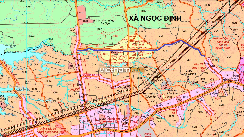 Đường sẽ mở ở xã Ngọc Định, Định Quán, Đồng Nai - Ảnh 1. Đường sẽ mở ở xã Ngọc Định, Định Quán, Đồng Nai - Ảnh 1.