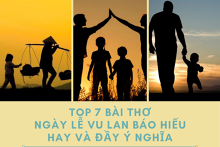 Top 7 bài thơ ngày lễ Vu Lan báo hiếu hay và đầy ý nghĩa
