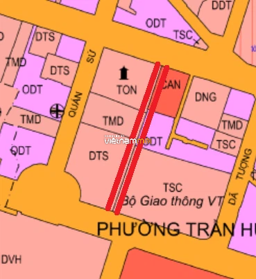 Đường sẽ mở ở phường Trần Hưng Đạo, Hoàn Kiếm, Hà Nội - Ảnh 1. Đường sẽ mở ở phường Trần Hưng Đạo, Hoàn Kiếm, Hà Nội - Ảnh 1.