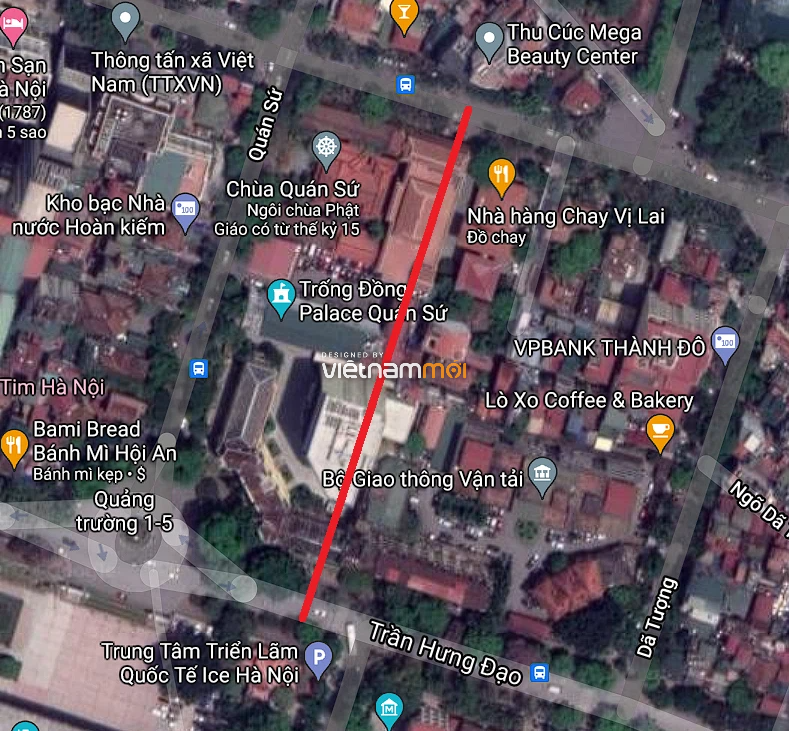 Đường sẽ mở ở phường Trần Hưng Đạo, Hoàn Kiếm, Hà Nội - Ảnh 2. Đường sẽ mở ở phường Trần Hưng Đạo, Hoàn Kiếm, Hà Nội - Ảnh 2.