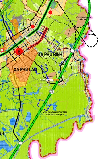 Đường sẽ mở ở xã Phú Bình, huyện Tân Phú, tỉnh Đồng Nai - Ảnh 2.