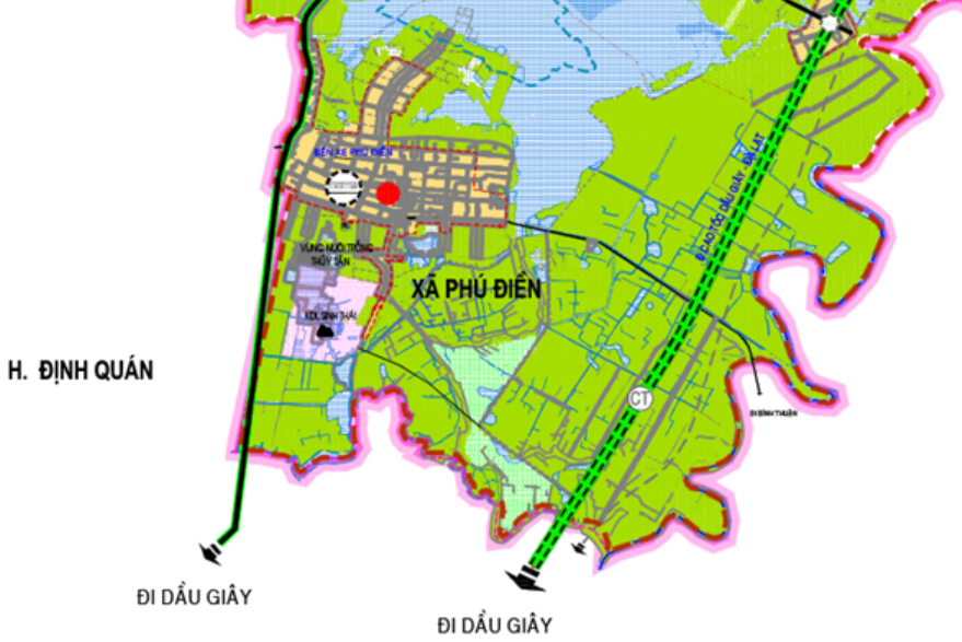 Bản đồ quy hoạch sử dụng đất xã Phú Điền, huyện Tân Phú, tỉnh Đồng Nai - Ảnh 2.
