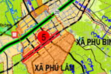 Đường sẽ mở ở xã Phú Lâm, huyện Tân Phú, tỉnh Đồng Nai