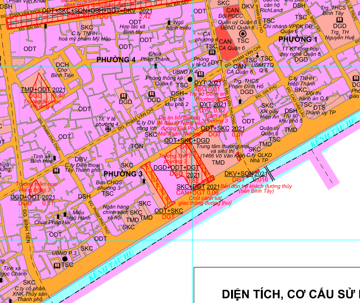 Kế hoạch sử dụng đất phường 3, quận 6, TP HCM - Ảnh 2. Kế hoạch sử dụng đất phường 3, quận 6, TP HCM - Ảnh 2.