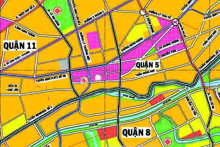 Bản đồ quy hoạch giao thông quận 5, TP HCM