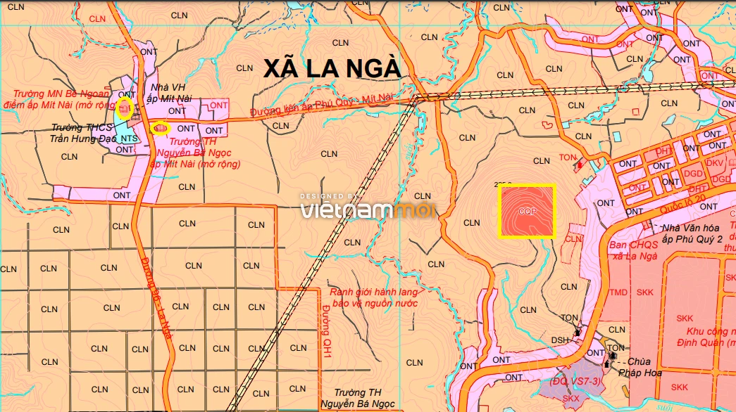 Đất có quy hoạch ở xã La Ngà, Định Quán, Đồng Nai - Ảnh 1. Đất có quy hoạch ở xã La Ngà, Định Quán, Đồng Nai - Ảnh 1.