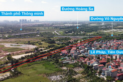 Đường sẽ mở theo quy hoạch xung quanh dự án Thành phố Thông minh Bắc Hà Nội (phần 2)