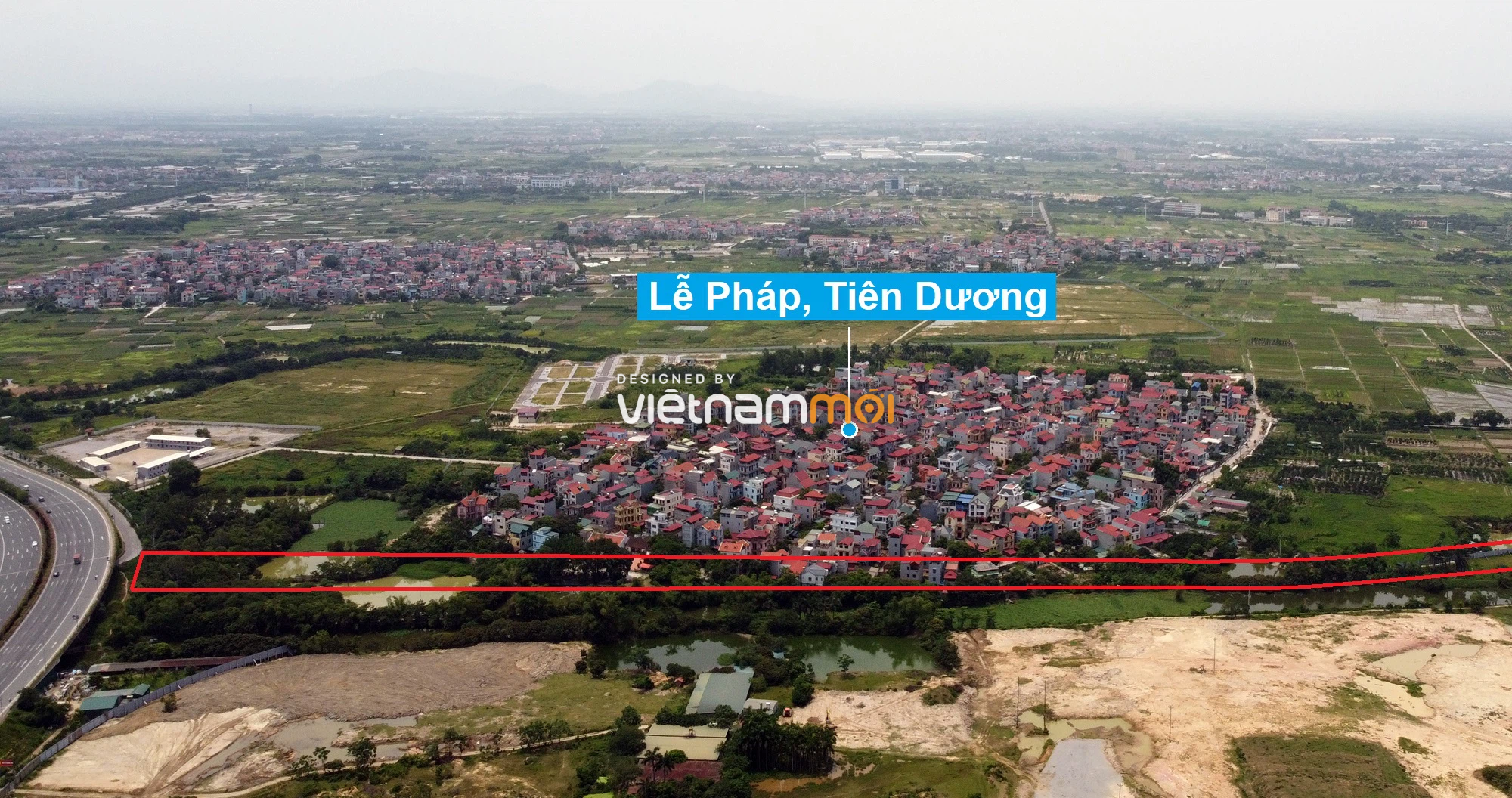 Đường sẽ mở theo quy hoạch xung quanh dự án Thành phố Thông minh Bắc Hà Nội (phần 2) - Ảnh 3.
