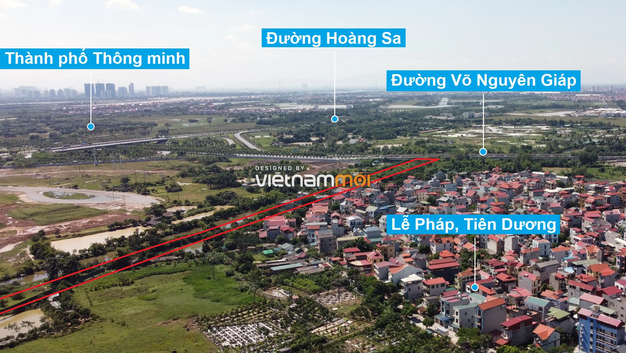 Đường sẽ mở theo quy hoạch xung quanh dự án Thành phố Thông minh Bắc Hà Nội (phần 2) - Ảnh 4.