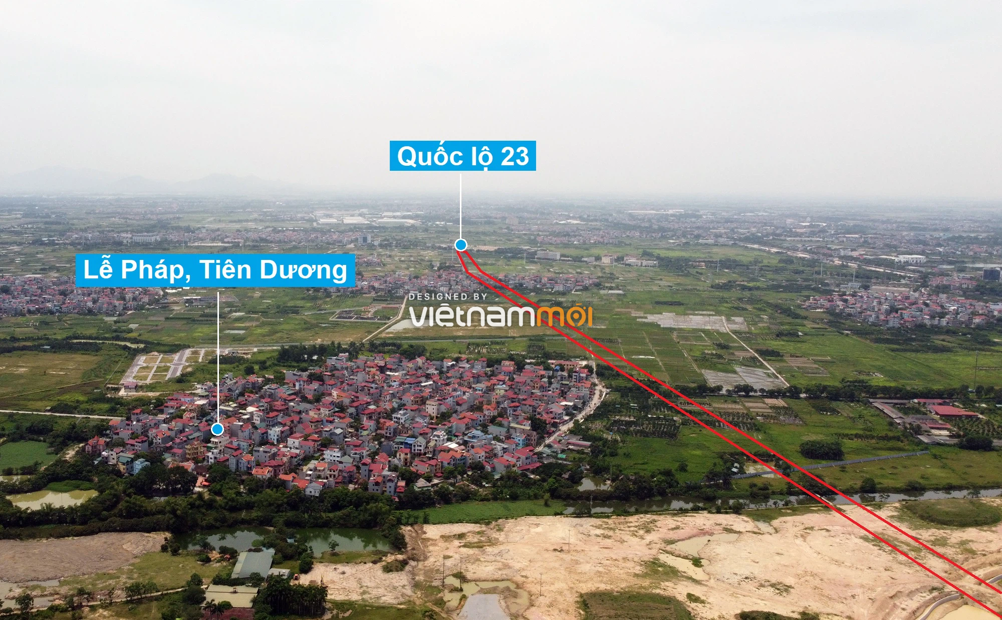 Đường sẽ mở theo quy hoạch xung quanh dự án Thành phố Thông minh Bắc Hà Nội (phần 2) - Ảnh 10.