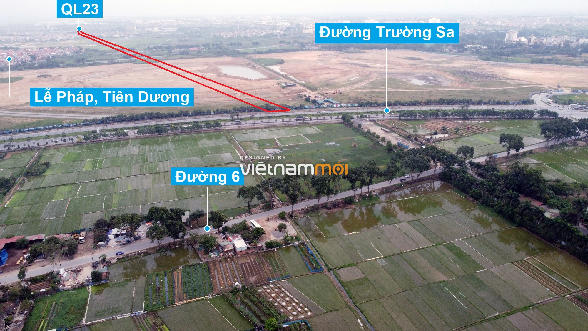 Đường sẽ mở theo quy hoạch xung quanh dự án Thành phố Thông minh Bắc Hà Nội (phần 2) - Ảnh 11.