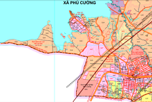 Bản đồ quy hoạch sử dụng đất xã Phú Cường, Định Quán, Đồng Nai