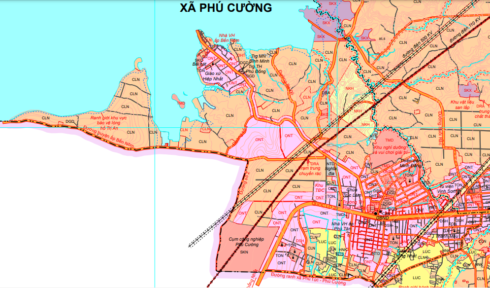 Bản đồ quy hoạch giao thông xã Phú Cường, Định Quán, Đồng Nai - Ảnh 2. Bản đồ quy hoạch giao thông xã Phú Cường, Định Quán, Đồng Nai - Ảnh 2.