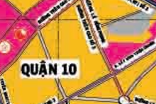 Bản đồ quy hoạch giao thông phường 10, quận 10, TP HCM