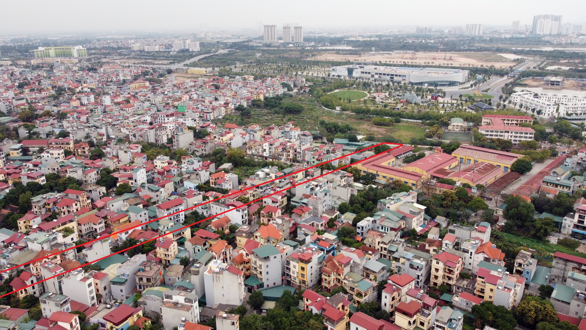 Đường sẽ mở theo quy hoạch xung quanh khu đô thị Vinhomes Smart City (phần 3) - Ảnh 8. Đường sẽ mở theo quy hoạch xung quanh khu đô thị Vinhomes Smart City (phần 3) - Ảnh 8.