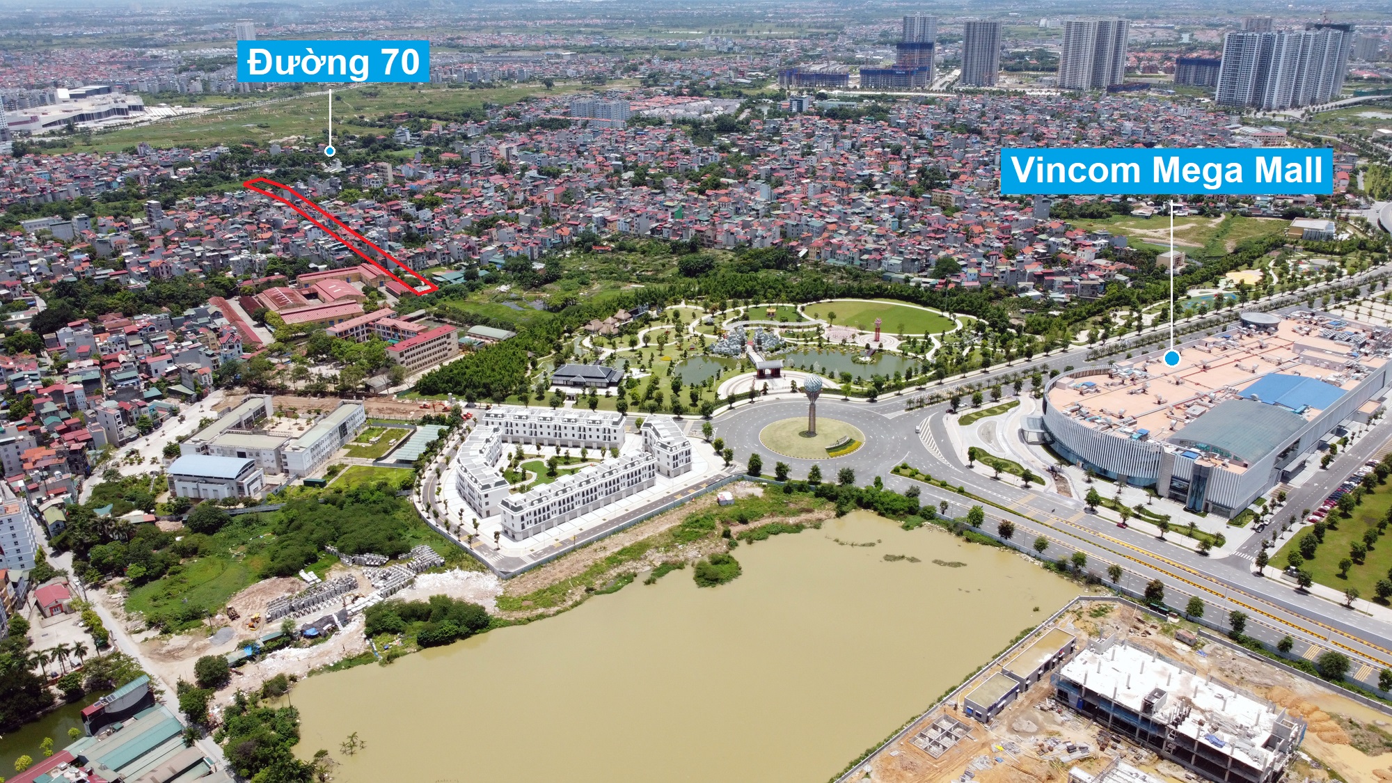 Đường sẽ mở theo quy hoạch xung quanh khu đô thị Vinhomes Smart City (phần 3) - Ảnh 9. Đường sẽ mở theo quy hoạch xung quanh khu đô thị Vinhomes Smart City (phần 3) - Ảnh 9.