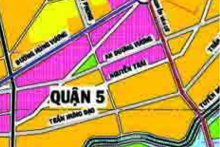 Bản đồ quy hoạch giao thông phường 3, quận 5, TP HCM
