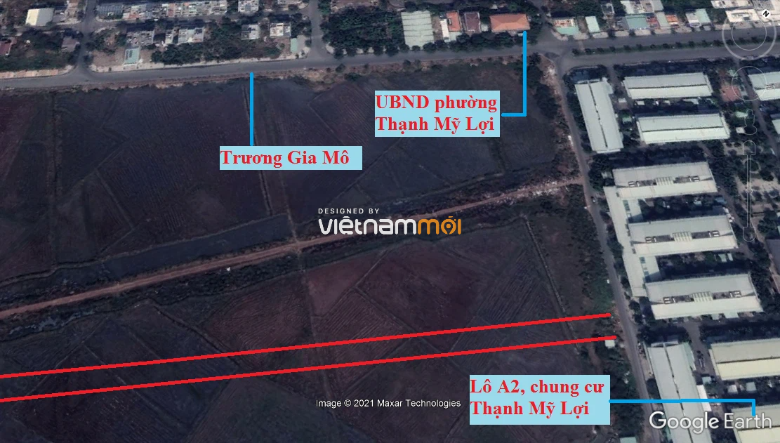 Đường sẽ mở theo quy hoạch ở phường Thạnh Mỹ Lợi, quận 2, Thủ Đức, TP HCM (phần 9) - Ảnh 4. Đường sẽ mở theo quy hoạch ở phường Thạnh Mỹ Lợi, quận 2, Thủ Đức, TP HCM (phần 9) - Ảnh 4.