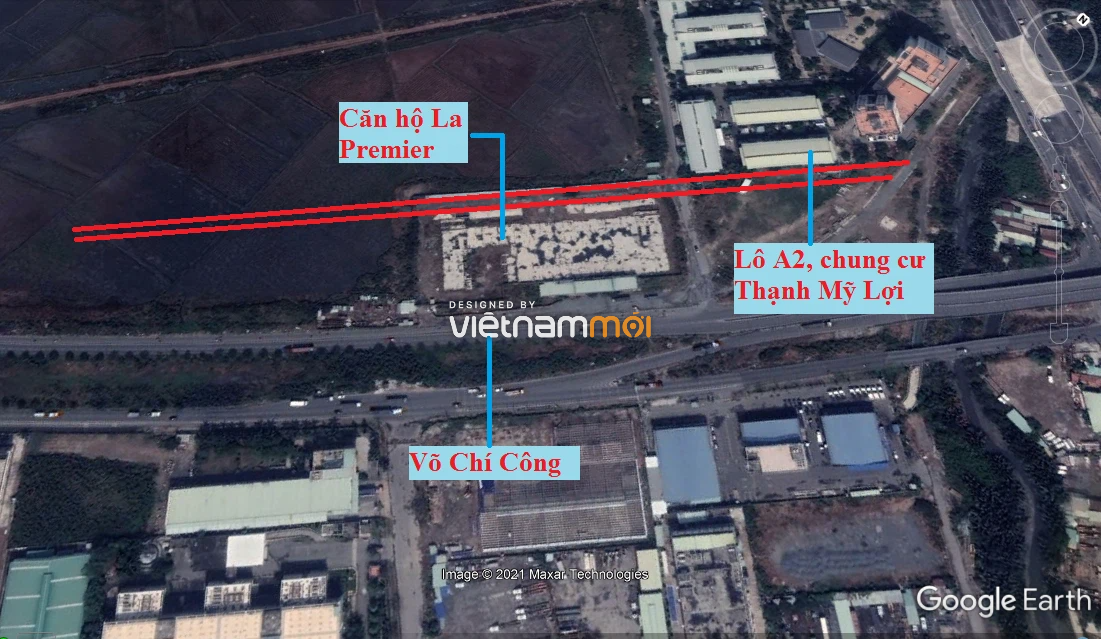 Đường sẽ mở theo quy hoạch ở phường Thạnh Mỹ Lợi, quận 2, Thủ Đức, TP HCM (phần 9) - Ảnh 5. Đường sẽ mở theo quy hoạch ở phường Thạnh Mỹ Lợi, quận 2, Thủ Đức, TP HCM (phần 9) - Ảnh 5.