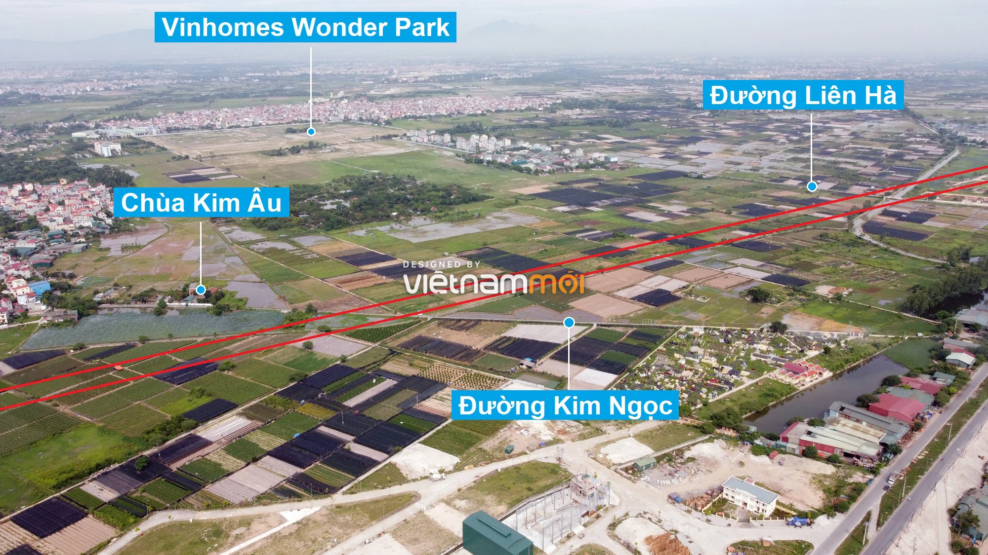 Đường sẽ mở theo quy hoạch xung quanh khu đô thị Vinhomes Wonder Park (phần 3) - Ảnh 3.