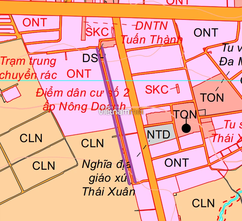 Đường sẽ mở ở xã Xuân Định, Xuân Lộc, Đồng Nai - Ảnh 1. Đường sẽ mở ở xã Xuân Định, Xuân Lộc, Đồng Nai - Ảnh 1.