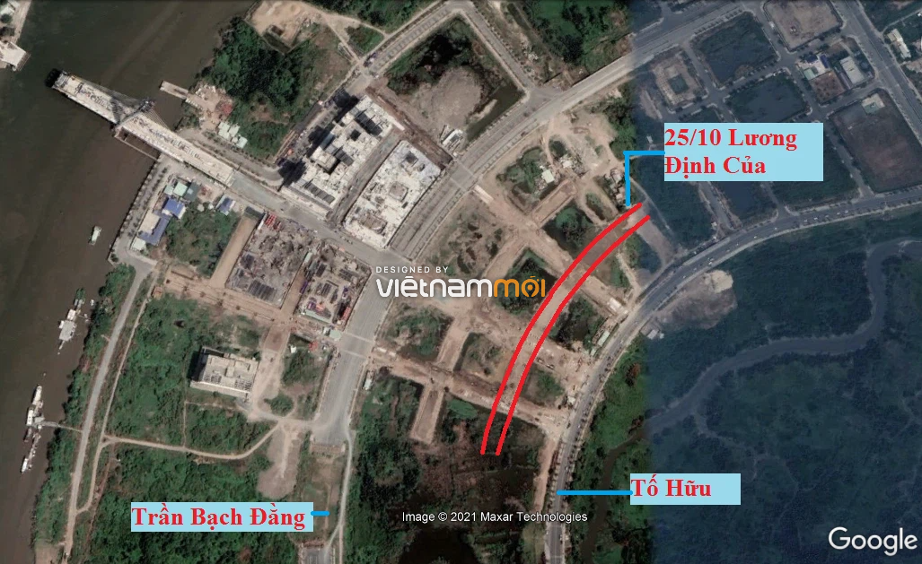Đường sẽ mở theo quy hoạch ở phường An Khánh (cũ), quận 2, Thủ Đức, TP HCM (phần 1) - Ảnh 4. Đường sẽ mở theo quy hoạch ở phường An Khánh (cũ), quận 2, Thủ Đức, TP HCM (phần 1) - Ảnh 4.