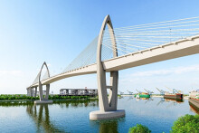 Bà Rịa - Vũng Tàu: Đề xuất thẩm định dự án cầu Phước An gần 5.000 tỷ đồng nối cảng Cái Mép - Thị Vải