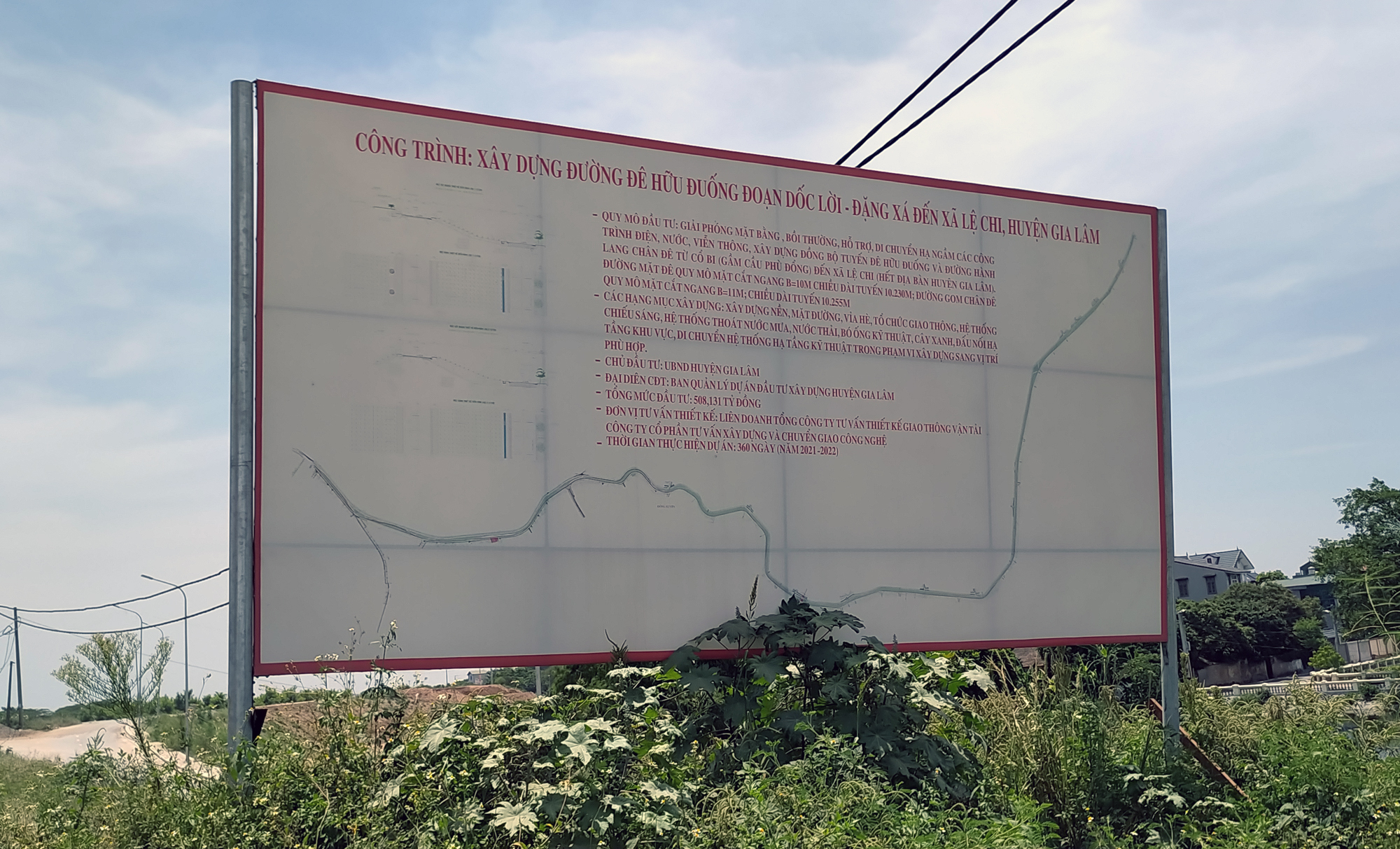 Toàn cảnh tuyến đường đê Hữu Đuống đoạn Dốc Lời - Đặng Xá đến xã Lệ Chi, Gia Lâm đang xây dựng - Ảnh 3. Toàn cảnh tuyến đường đê Hữu Đuống đoạn Dốc Lời - Đặng Xá đến xã Lệ Chi, Gia Lâm đang xây dựng - Ảnh 3.