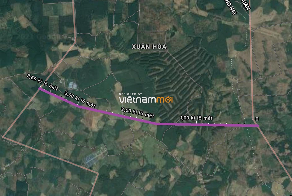 Đường sẽ mở ở xã Xuân Hòa, Xuân Lộc, Đồng Nai - Ảnh 2. Đường sẽ mở ở xã Xuân Hòa, Xuân Lộc, Đồng Nai - Ảnh 2.