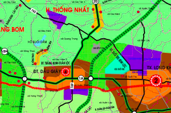 Bản đồ quy hoạch sử dụng đất huyện Thống Nhất, Đồng Nai
