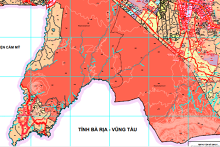 Bản đồ quy hoạch giao thông xã Xuân Tâm, Xuân Lộc, Đồng Nai
