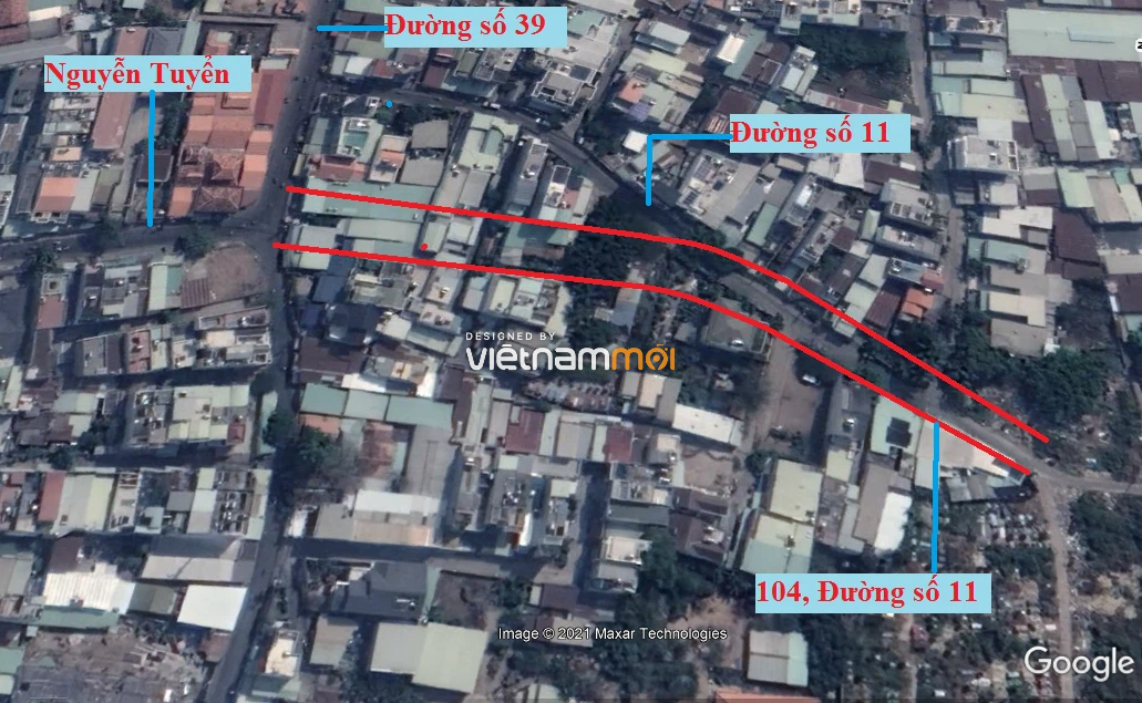 Đường sẽ mở theo quy hoạch ở phường Bình Trưng Tây, quận 2, Thủ Đức, TP HCM (phần 1) - Ảnh 10. Đường sẽ mở theo quy hoạch ở phường Bình Trưng Tây, quận 2, Thủ Đức, TP HCM (phần 1) - Ảnh 10.