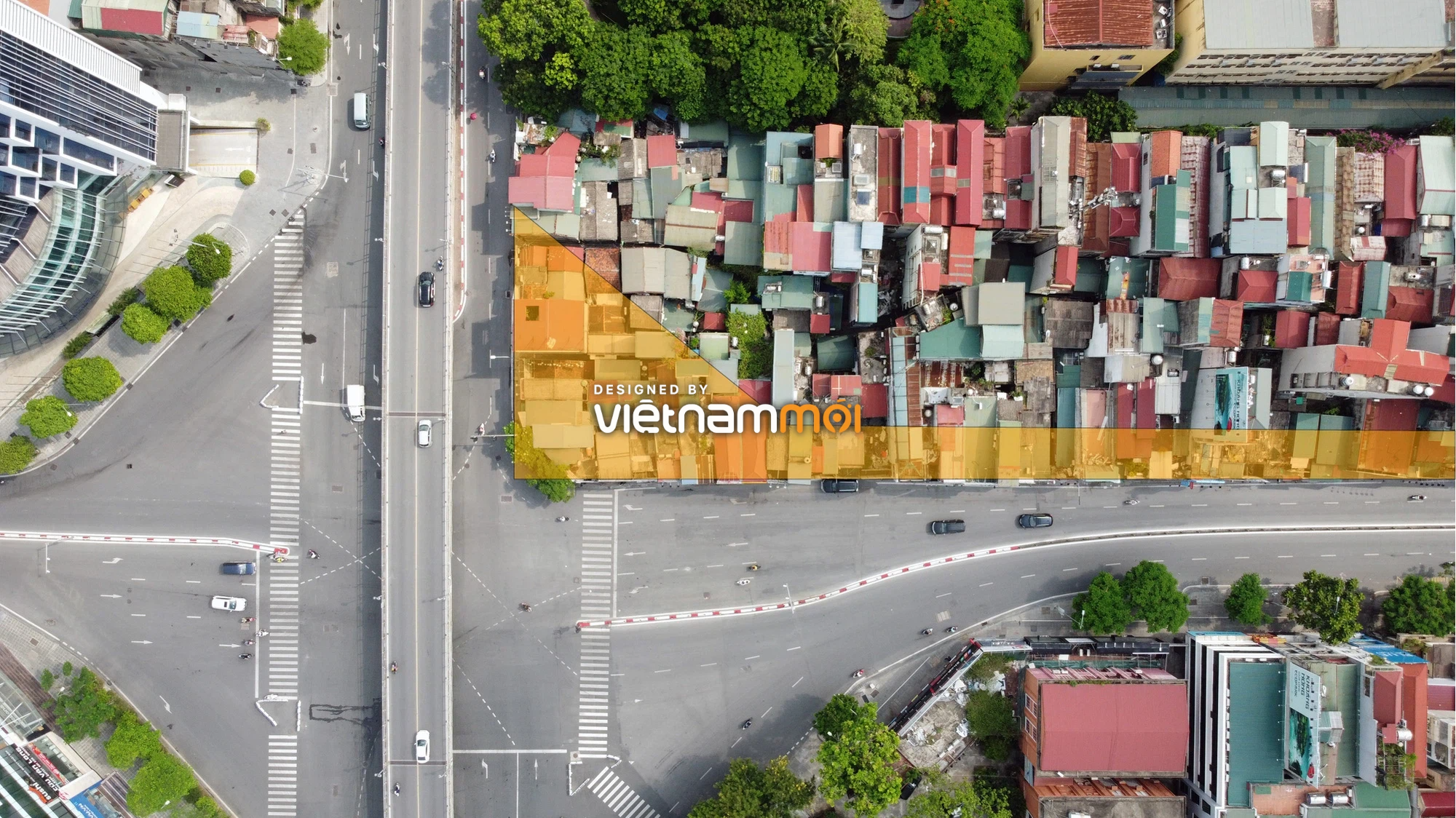 Cận cảnh khu vực thu hồi đất để hoàn thiện nút giao Chùa Bộc - Thái Hà - Ảnh 5.