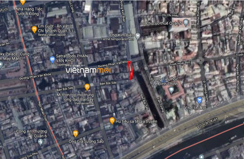 Đường sẽ mở ở phường 13, quận 5, TP HCM - Ảnh 3. Đường sẽ mở ở phường 13, quận 5, TP HCM - Ảnh 3.