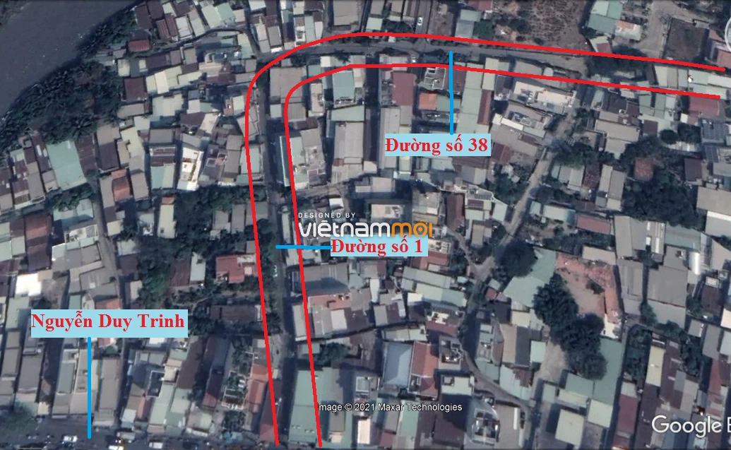 Đường sẽ mở theo quy hoạch ở phường Bình Trưng Tây, quận 2, Thủ Đức, TP HCM (phần 1) - Ảnh 3. Đường sẽ mở theo quy hoạch ở phường Bình Trưng Tây, quận 2, Thủ Đức, TP HCM (phần 1) - Ảnh 3.