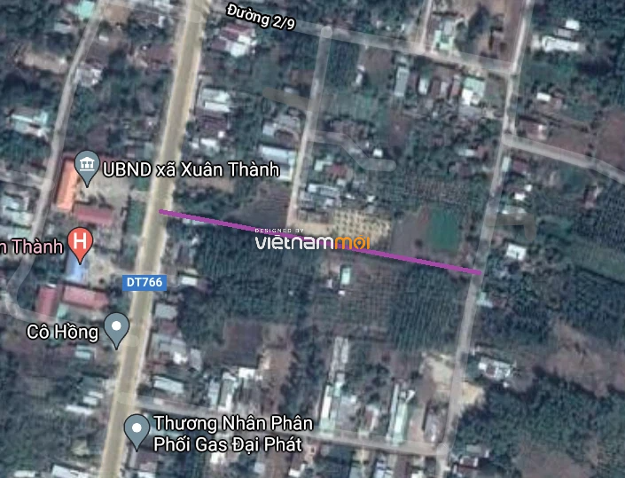 Đường sẽ mở ở xã Xuân Thành, Xuân Lộc, Đồng Nai - Ảnh 2. Đường sẽ mở ở xã Xuân Thành, Xuân Lộc, Đồng Nai - Ảnh 2.