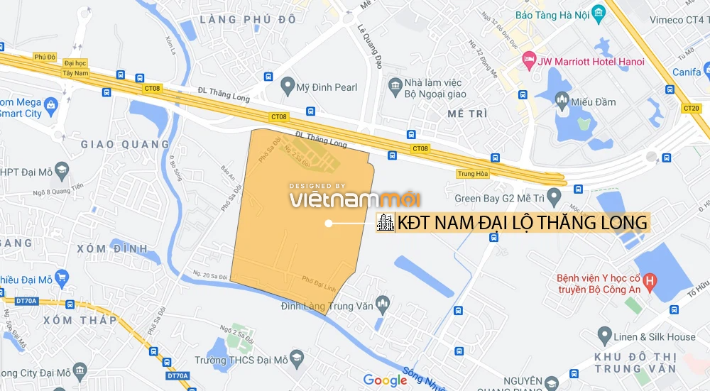 Toàn cảnh khu đất xây dựng KĐT Nam Đại lộ Thăng Long hơn 74 ha - Ảnh 1. Toàn cảnh khu đất xây dựng KĐT Nam Đại lộ Thăng Long hơn 74 ha - Ảnh 1.