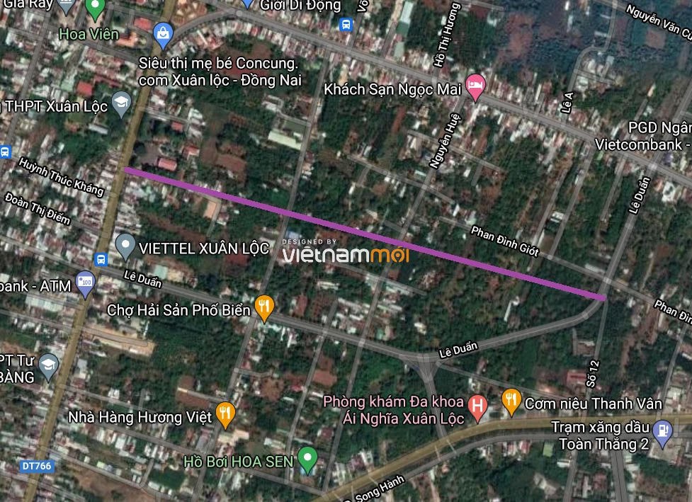 Đường sẽ mở ở thị trấn Gia Ray, Xuân Lộc, Đồng Nai - Ảnh 2. Đường sẽ mở ở thị trấn Gia Ray, Xuân Lộc, Đồng Nai - Ảnh 2.