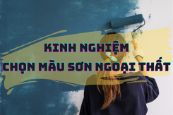 Mách bạn 5 kinh nghiệm chọn màu sơn ngoại thất đầy hữu ích