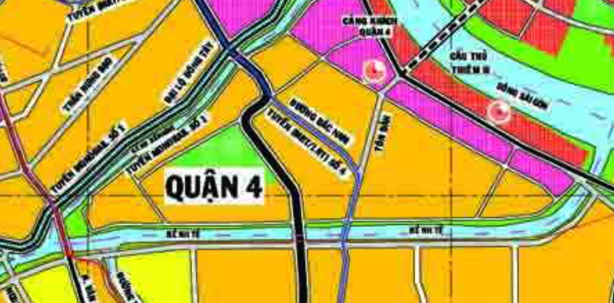 Bản đồ quy hoạch sử dụng đất quận 4, TP HCM - Ảnh 3. Bản đồ quy hoạch sử dụng đất quận 4, TP HCM - Ảnh 3.