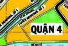 Bản đồ quy hoạch giao thông phường 1, quận 4, TP HCM