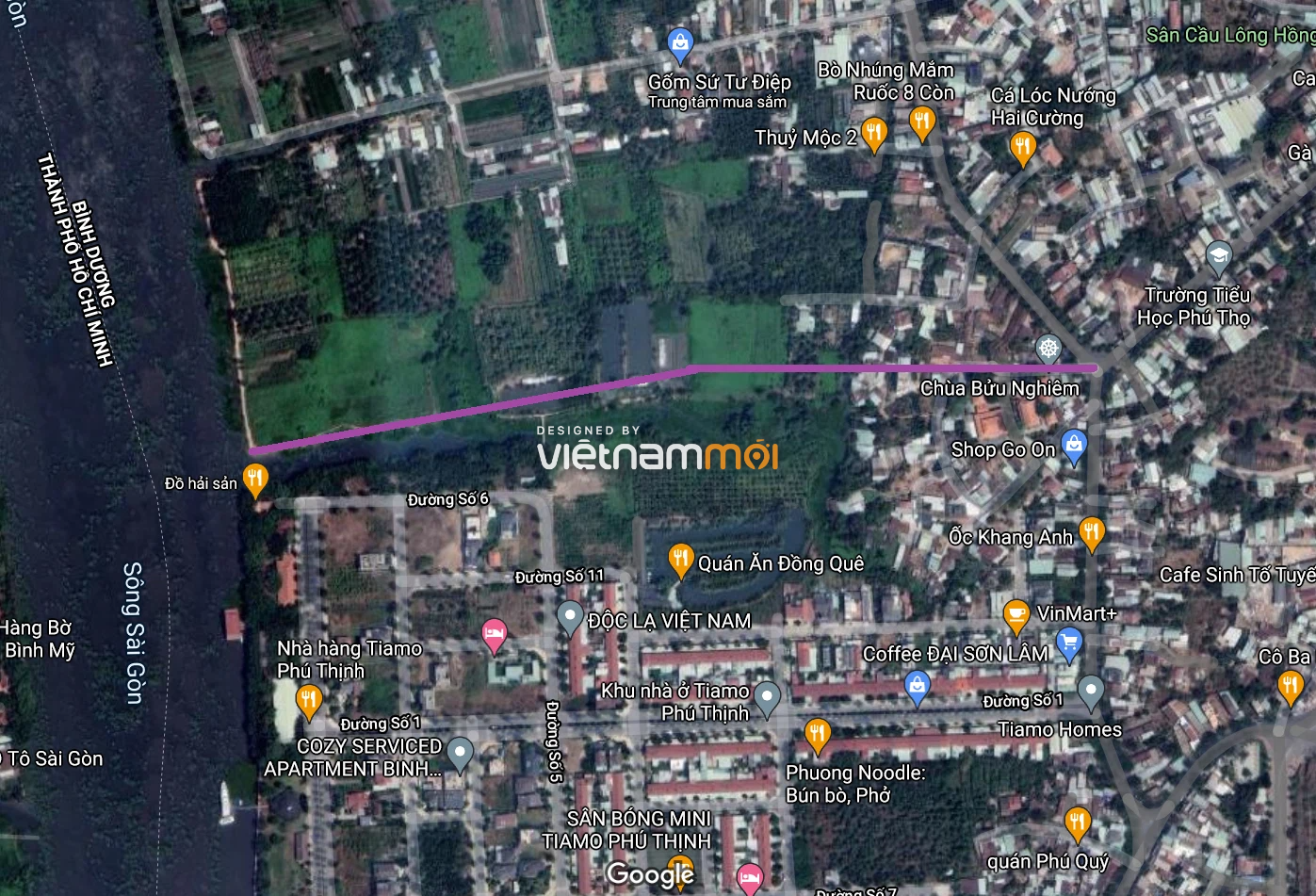 Đường sẽ mở ở thành phố Thủ Dầu Một, Bình Dương - Ảnh 2.