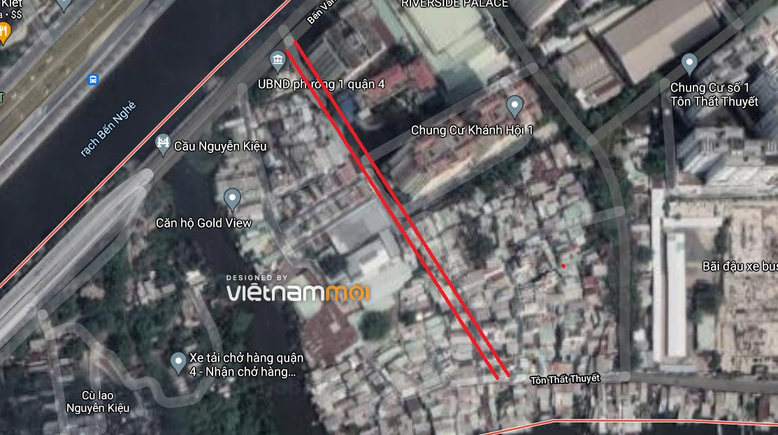 Đường sẽ mở ở phường 1, quận 4, TP HCM - Ảnh 3. Đường sẽ mở ở phường 1, quận 4, TP HCM - Ảnh 3.