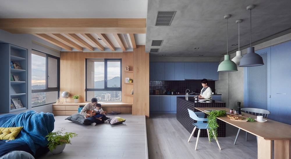 Gợi ý cách thiết kế nhà ở có vách ngăn nhẹ và xu hướng không gian mở - Ảnh 7. Gợi ý cách thiết kế nhà ở có vách ngăn nhẹ và xu hướng không gian mở - Ảnh 7.