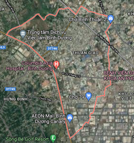 Đất có quy hoạch ở phường Thuận Giao, TP Thuận An, Bình Dương - Ảnh 1.